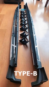 Accessoires 4x4 JOESHIER, protection tout-terrain, marchepieds latéraux en alliage d'aluminium pour Hyundai Santa Fe 2013-2018 - Product Image 2