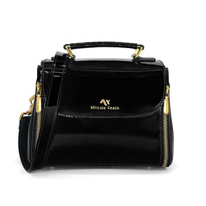 Sac à main en cuir verni de haute qualité de conception originale pour les femmes sac à bandoulière portable de luxe sac à bandoulière décontracté pour femmes - Product Image 3