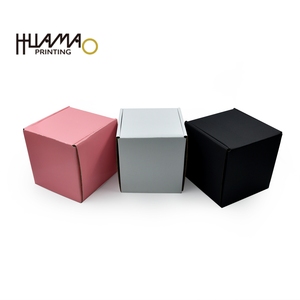 Custom Logo Printable <b>Pink</b> Recyclable Corrugated Mailer <b>Box</b> For Bath Bomb <b>Gift</b> Set Home Fragrance Subscription <b>Box</b> Packaging - Product Image 2