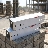 Cannelle porte-câbles en acier inoxydable pour centre de données et salle blanche, installation sans outil par clipser, largeur réglable, résistant à la corrosion