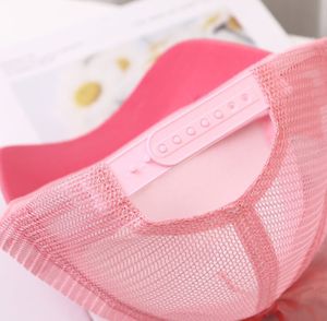 Gorra de béisbol de dibujos animados con lazo grande para niños, gorro de béisbol con lazo grande, Snapback de perlas, protección solar, malla con Orejas de conejo, gorro de <span class=keywords><strong>Sol</strong></span> de camionero para bebé - Product Image 6