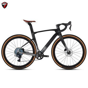 Vélo de Route TWITTER <span class=keywords><strong>GRAVEL</strong></span>-V3 en Fibre de Carbone, Freins à Disque Hydrauliques, Changement de Vitesses Électronique Sans Fil, Câblage Intégré, 13 Vitesses, Roues 700C - Product Image 2