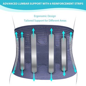 Pain Relief đàn hồi eo giải nén vành đai thắt lưng cột sống trở lại hỗ trợ Brace nhà sản xuất - Product Image 5