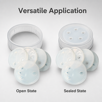 Joint d'étanchéité en silicone de qualité industrielle sur mesure, résistant aux produits chimiques, pour applications haute pression en usine