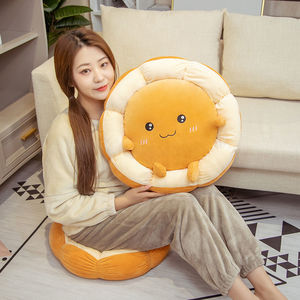 Coussin de sol rond en peluche, motif dessin animé mignon, pour salon, chambre à coucher, usage domestique - Product Image 4