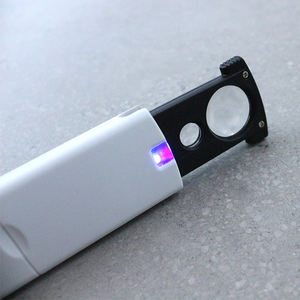 पढ़ने 20X 45X पोर्टेबल गहने मूल्यांकन चश्मा शीशा 92045UV - Product Image 4