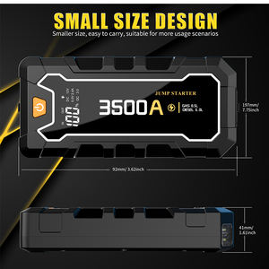 3500A 12 В Автомобильный аварийный пусковой портативный пусковой комплект Jumpstarter автомобильный пусковой комплект - Product Image 6