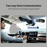 Caméra de tableau de bord 4G pour voiture, double objectif avant 2K arrière 1080P, communication bidirectionnelle, GPS Beidou, double suivi GPS, diffusion en direct, lecture en temps réel