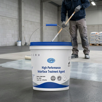 Agent de traitement d'interface professionnel à haute efficacité pour ciment terrazzo, acrylique, auto-nivelant, réduisant les micro-perforations et les pores larges