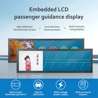 Pantalla LCD Digital para Señalización de Destinos de Autobús OEM/ODM, Información para Pasajeros y Publicidad de Rutas, Señalización Electrónica Inteligente para Autobús