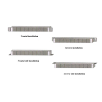 Type de montage en rack 1.5U 10A unité de distribution d'alimentation à 6 sorties pour armoire avec fil de 2m