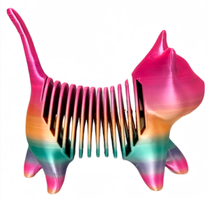 Giocattolo Sensoriale Frattale, Cubo Infinito Stampato in 3D, Strumento per Meditazione Consapevole, Sottobicchieri Geometrici in Plastica con Design Esagonale - Product Image 4
