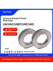 Amerikaanse standaard draadringmeter <span class=keywords><strong>Go</strong></span>/<span class=keywords><strong>No</strong></span>-<span class=keywords><strong>Go</strong></span> 2A Standaard nauwkeurigheid 2-1/2-4 2-5/8-6 2-3/4-4 2-7/8-4-6-8-12 - Product Image 4