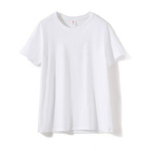Camiseta Deportiva Personalizada OEM/ODM para Hombre, 180 Gramos, 100% Algodón, Diseño Sólido, Transpirable, Color Negro y <span class=keywords><strong>Blanco</strong></span> - Product Image 2