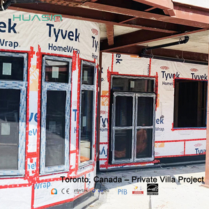 Solución de Vivienda Residencial de Lujo Personalizada Huasin con <span class=keywords><strong>Ventanas</strong></span> y Puertas de Madera Revestidas de Aluminio con Aislamiento Térmico - Product Image 6