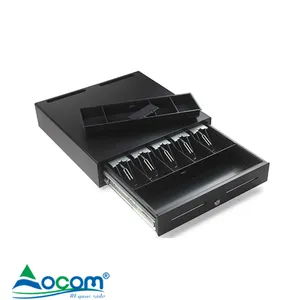 ECD-460S büyük Pos yazarkasa Metal çıkarılabilir tepsi Rj11 24V  yazar kasa çekmecesi süper Market Pos makinesi seti için