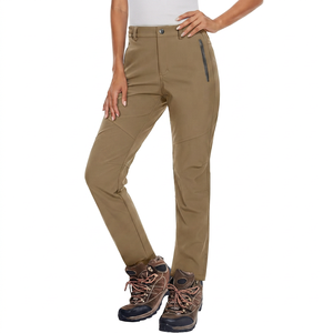 Pantalon de ski unisexe chauffant, coupe-vent et imperméable avec poches zippées et technologie -Tex pour adultes, sports de neige - Product Image 1