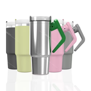 Vaso Térmico de Acero Inoxidable de Gran Capacidad con Logotipo Personalizado, Vaso Aislado al Vacío con Tapa y Pajita para Viajes y Campamentos - Product Image 6