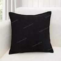Neues Anpassbares Gewebtes 100% Polyester Quadratisches Abnehmbares Waschbares Pflanzen-Blumen-Design Dekokissen für Sofa