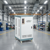 Regulador Automático de Voltaje Trifásico 220V 380V 440V AVR 120KVA 100KVA, Estabilizador Industrial 90KVA