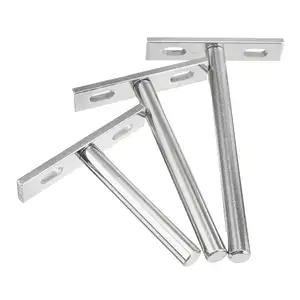 Heavy Tool 3/4/5 inch Concealed Floating Wall Shelf Support Metal Brackets Cold Rolled Steel