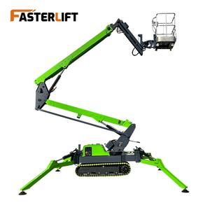 12m 14m 16m 18m Diesel Benzin Hydraulische Gelenkteleskop-Arbeitsbühne mit Verstellbarem Raupenfahrwerk Spinnen-Hebebühne - Product Image 6