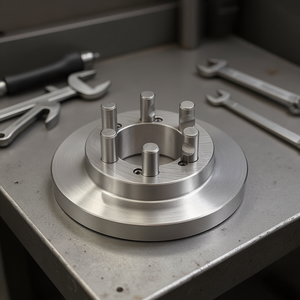 Bride de serrage Fervi avec broches, fixation à 5 trous pour un serrage de précision - Product Image 3