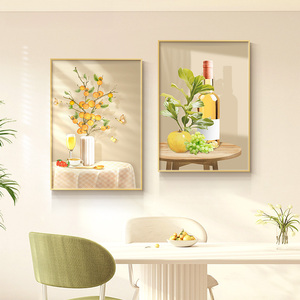 Arte abstracto flor pintura decorativa Hotel personalizado gran tamaño planta pintura al óleo - Product Image 6