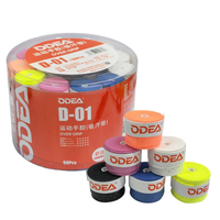 Bande de revêtement pour raquettes de badminton et de tennis - Absorbant la transpiration, résistant à l'usure, antidérapant, en PU, pour raquettes de padel et de pickleball