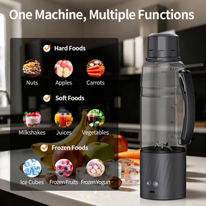 Exprimidor de Frutas con Batería de 6000mAh, Vaso Mezclador Portátil de Alto Rendimiento para Viajes, Oficina, Jugo Fresco Diario - Product Image 2