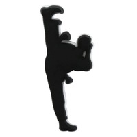 Breloques de chaussures créatives de la série Taekwondo en caoutchouc souple Breloques de chaussures personnalisées Breloques de boxe coréenne Breloques de chaussures Accessoires de chaussures