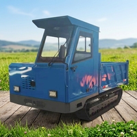 Livraison Rapide CE EPA 4 Tonnes Dumper sur Chenilles Euro 5 avec Levage Hydraulique pour Forêt et Champs