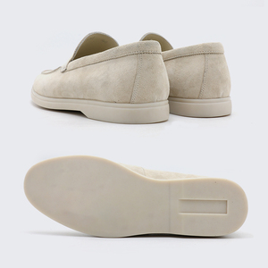 LANCI Herenschoenen Fabriek Design Loafer Schoenen Fabriek Luxe Suède Loafers voor Heren met Maatwerk Service - Product Image 6