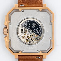 Montre mécanique au design unique, fabrication exquise, de haute qualité, durable, résistante à l'usure et étanche