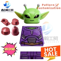 Blocs de construction miniatures compatibles populaires et abordables, modèles de personnages de dessins animés multi-styles, jouets de construction en ABS/PP