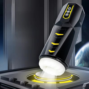 Masturbador Automático con Succión Telescópica, Vibrador, Copa de Succión, Juguetes Sexuales para Hombres Adultos - Product Image 1