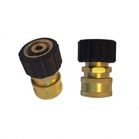 Adaptateurs de lance à mousse haute pression TQA-13 Tobestar pour lave-auto, raccords rapides en laiton