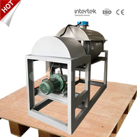Sécheur à tambour rotatif à double tambour pour aliments chimiques industriels, aliments instantanés pour bébés, levure sèche active, machine à racler