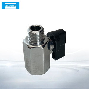 Vanne de vidange Atlas Copco 1629403510, pièce de compresseur industriel en métal - Product Image 1