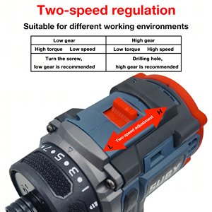 สว่านไร้สายลิเธียมไอออนแบบสองความเร็ว รุ่น DW 800 วัตต์ สว่านไฟฟ้าอเนกประสงค์แบบกระแทก พร้อมตัวเลือก OEM - Product Image 6