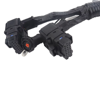 Conector Adaptador de Cableado de Inyector de Combustible con Aislamiento de PVC y Núcleo de Cobre 5C3Z-9D930-A, Ajuste Universal, Venta Caliente Transfronteriza