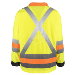 Highly Protective Breathable Outdoor Safety <b>Jacket</b> Custom Wholesale Hi Vis <b>Jacket</b> <b>Reflective</b> Waterproof Safety <b>Jacket</b> For <b>Men</b> - Product Image 2
