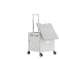 Chariot utilitaire pliable YX-F1-06 avec roues universelles pour charges lourdes, chariot de camping