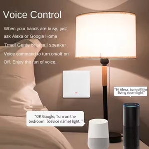 Tuya Wifi Thông Minh Chuyển Đổi Tiêu Chuẩn Châu Âu 86 Key Toàn Bộ Nhà Thông Minh Tường Chuyển Đổi Ứng Dụng Thời Gian Thông Minh Điều Khiển Bằng Giọng Nói Trung Tính + Sống Dây - Product Image 6