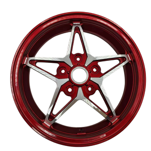 Roues de moto CNC en aluminium pour Vespa - 12*3.0J Avant & Arrière, montage direct |   Adapté aux climats tropicaux et tempérés - Product Image 6