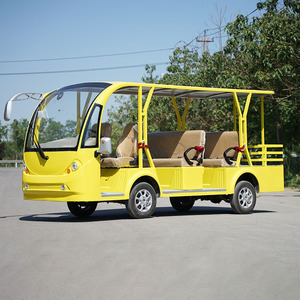 Minibús Eléctrico Turístico <span class=keywords><strong>de</strong></span> Pasajeros para Recorridos por la Ciudad <span class=keywords><strong>de</strong></span> 8 a 14 Asientos Alimentado por Batería - Product Image 6