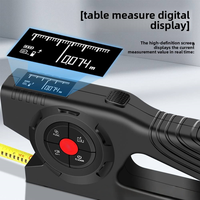 SNAKOL Mètre ruban laser numérique électronique intelligent 3 en 1 et télémètre avec batterie rechargeable