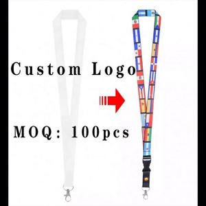 Cordones Personalizados Ecológicos de Poliéster para Identificación Empresarial con Gancho para Porta Identificación, Impresión Serigráfica - Product Image 2