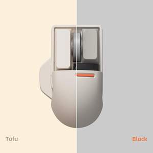 Ratón Inalámbrico Retro Gris LOFREE, Táctil, PBT, 4000 DPI, Pantalla OLED, Receptor USB para Conexión <span class=keywords><strong>Bluetooth</strong></span> y Cableada, Recargable para <span class=keywords><strong>Mac</strong></span> - Product Image 2