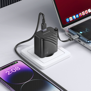 ที่ชาร์จ PD20W เต็ม N57 (2C) พร้อมสายยืดหดได้ (EU) เหมาะสำหรับแท็บเล็ตโทรศัพท์แอนดรอยด์ PD20W/30W อะแดปเตอร์<span class=keywords><strong>ชาร์จ</strong></span>เร็ว - Product Image 3